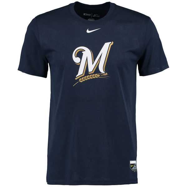 Milwaukee Brewers Nike Collection Legend Logo 1.5 Performance WEM T-Shirt - Navy Blue,We sell and wholesale Milwaukee Brewers Nike Collection Legend Logo 1.5 Performance WEM T-Shirt - Navy Blue on line form chian!